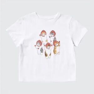 Mofusand strawberry cat Uniqlo T-shirt